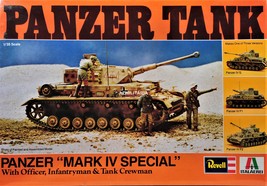 Revell Italaerei  Panzer Mark IV Special Tank 1/35 Scale H-2110 - $19.75