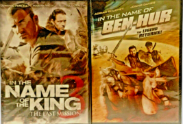 In The Name Of The King The Last Mission In The Name Of Ben Hur 2 DVDs - £10.14 GBP