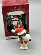 Ornament Hallmark Snoopy Joe Cool #1 Spotlight on Snoopy Woodstock  QX6453 1998 - £5.35 GBP