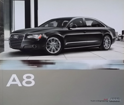 2011 Audi A8 sales brochure catalog US 11 A8L L 4.2 - $12.50