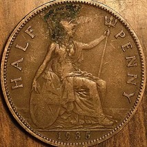 1935 Uk Great Britain Half Penny - £1.35 GBP