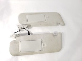 2017 2018 2019 2020 Jaguar F-Pace OEM Pair Sun Visor Gray Suede Has Wear - $55.54