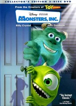 Monsters, Inc. 2 Disc Collector&#39;s Edition Dvd 2002 Rare - £11.92 GBP