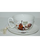 Aim Gifts Music Upright Bass Saxophone Cup and Saucer Set Comes in Gift Box - £23.97 GBP