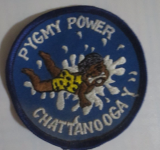 Pygmy Power Chattanooga Patch 3 inches Diameter - £0.79 GBP