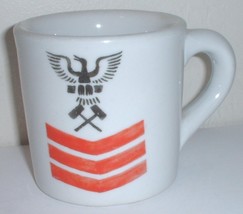 ceramic coffee mug: Spanish Navy Hull Maintenance (?) Petty Officer E3 H... - $285.11 MXN