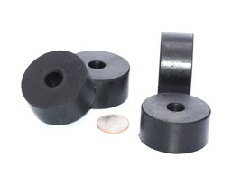 1/2&quot; id  Rubber Spacers   Isolators   Mounts   4 Sizes Available   4 Spacer Pack - £8.87 GBP+