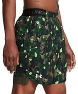 Under Armour Shorts Mens Size 2XL Fitted UA Vanish Woven Marine Green Ca... - $26.17