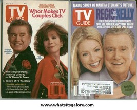 Regis Philbin TV GUIDE LOT with Kathie Lee and Kelly - $4.00