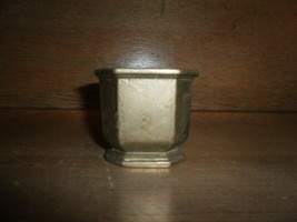 Solid Brass Trinket Holder , Handmade in Italy - $5.00