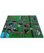 Our Town Children&#39;s Educational Printed Rug 6&#39; x 9&#39; item #1069 - £228.87 GBP