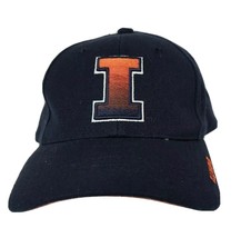 Puma Illinois Fighting Illini Snapback Cap Ncaa Hat Vtg - £15.80 GBP