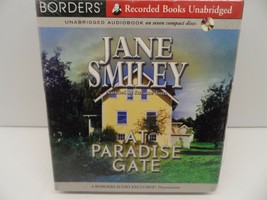 At Paradise Gate 2003 by Jane Smiley Audion Book 7 Compact Discs - $4.74