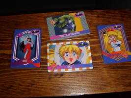 Lot of 4 Sailor Moon trading cards Lot #2 - £7.85 GBP