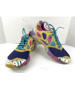 Asics Sneaker Women 10M Gel Noosa Tri 7 Running Shoes Yellow Blue Athlet... - $643.70 MXN