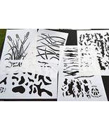 Acid Tactical Assorted Camouflage Airbrush Spray Paint Stencils - Duraco... - $24.02 CAD