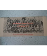 The Historic Fayette Townsite  Walking Tour Brochure Fayette Michigan 1979 - $3.99