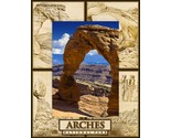 Arches National Park Montage Laser Engraved Wood Picture Frame Portrait ... - £24.98 GBP