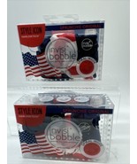 (2) Invisibobble Spiral Sprunchie Scrunchi Hair Tie Red White Blue July ... - €6,93 EUR