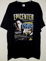 Eminem KISS KROQ Epicenter Concert T Shirt Vintage 2010 Fontana Ca 2X-Large - $164.99