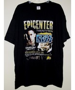 Eminem KISS KROQ Epicenter Concert T Shirt Vintage 2010 Fontana Ca 2X-Large - $3,135.94 MXN