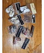 Vintage Tallina&#39;s Doll Shoes Lot of 7 Pair Girl Size 4 Oxfords Mary Jane... - $39.55