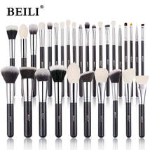 BEILI - Original Black Brushes Makeup Foundation Powder Eyebrow Natural Goat Hai - £47.20 GBP+