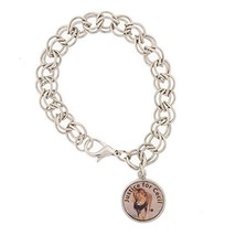 Justice for Cecil Silver tone Link Charm Bracelet [Jewelry] - £21.79 GBP