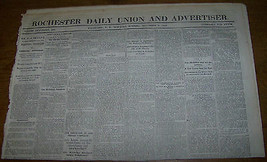 1864 Civil War Newspaper Siege Yorktown Mcclellan President Tennesee Abolition - £59.20 GBP