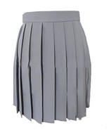 Women`s School Uniform High Waist Flat Pleated Skirts (3XL waist 86cm/33... - £17.40 GBP