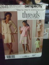 Simplicity 2645 Misses Variety of Skirts &amp; Jacket Pattern - Size 6-14 - $7.54