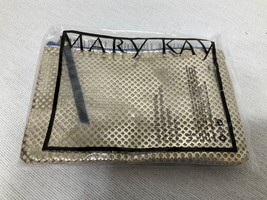 Mary Kay Gold Makeup Carry Case Organizer Bag New 7 x 5 - $13.64