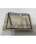 Mary Kay Gold Makeup Carry Case Organizer Bag New 7 x 5 - £10.73 GBP