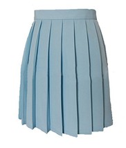 Women`s Japan School Plus Size Plain Pleated Summer Skirts (2XL Waist 32... - £17.40 GBP