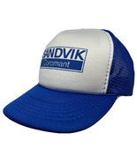 Vintage Sandvik Coromant Metal Cutting Tools Mesh Back Snapback Trucker ... - $19.79