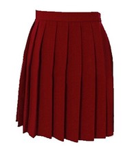 Women`s School Uniform High Waist Pleated Skirts(XL waist 78cm/30.5inch,... - £17.13 GBP