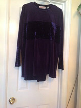 NEW Amanda Smith Sport Soft Purple Velour Pants Set Size: Large  - $49.00