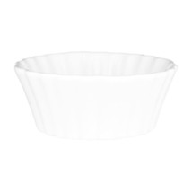Wilkie New Bone Porcelain Fluted Flan Dish 100mL - $288.21 MXN