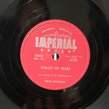 Fats Domino shellac 78 Rpm It&#39;s you I love / Valley Of Tears Rockabilly - £14.38 GBP
