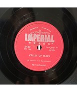 Fats Domino shellac 78 Rpm It&#39;s you I love / Valley Of Tears Rockabilly - £14.33 GBP