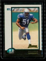 1998 Topps Bowman Rookie Football Trading Card #19 Anthony Simmons Seahawks - £6.77 GBP