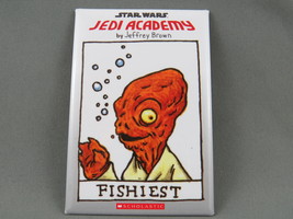 Great Star Wars Promo Pin-The Jedi Academy Kids Book Series-Admiral Ackar Pin !! - £11.79 GBP