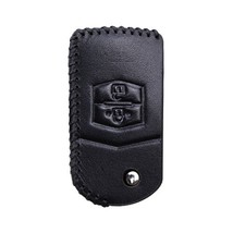 Leather Car Key Case Cover For 2 3 5 6 CX5 CX-5 M2 M3 M5 M6 Protection Key  Skin - £31.22 GBP