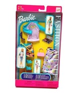 Barbie Fashion Avenue Purple Blue Doll Clothing Mattel 2002 New In Box - $39.55