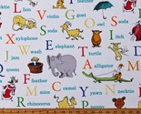 Cotton ABC by Dr. Seuss Kids ABC&#39;s Alphabet Fabric Print by the Yard D66... - $13.95