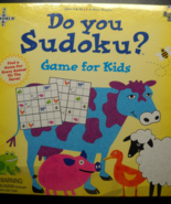 University Games 2006 Do You Sudoku Game Farm Animals Instead Of Numbers... - £10.29 GBP