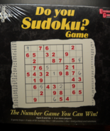University Games 2005 Do You Sudoku? Game Solo or Team Play Factory Seal... - £15.84 GBP