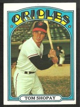 Baltimore Orioles tom Shopay 1972 Topps Baseball Card #418 vg/ex  - £0.58 GBP