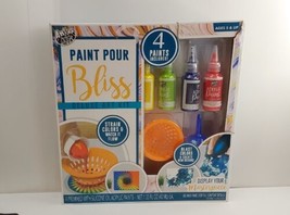 Anker Art Paint Pour bliss Delux art Kit Blast color &amp; Wach it Flow made... - $10.88