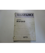 Suzuki RV90 1973 Damaged Thinened Stained Factory Motorcycle Parts Catal... - $1,842.66 MXN